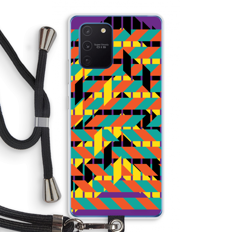 Skew Bee 2: Samsung Galaxy Note 10 Lite Transparant Hoesje met koord