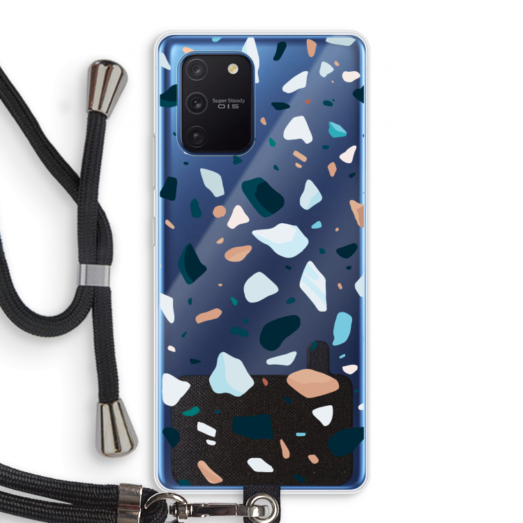 Terrazzo N°13: Samsung Galaxy Note 10 Lite Transparant Hoesje met koord
