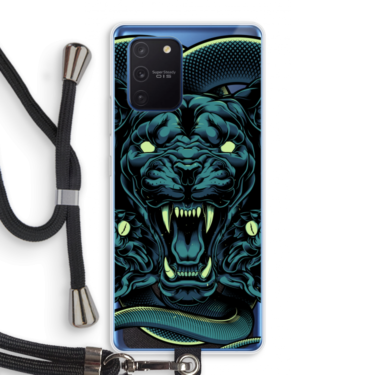 Cougar and Vipers: Samsung Galaxy Note 10 Lite Transparant Hoesje met koord