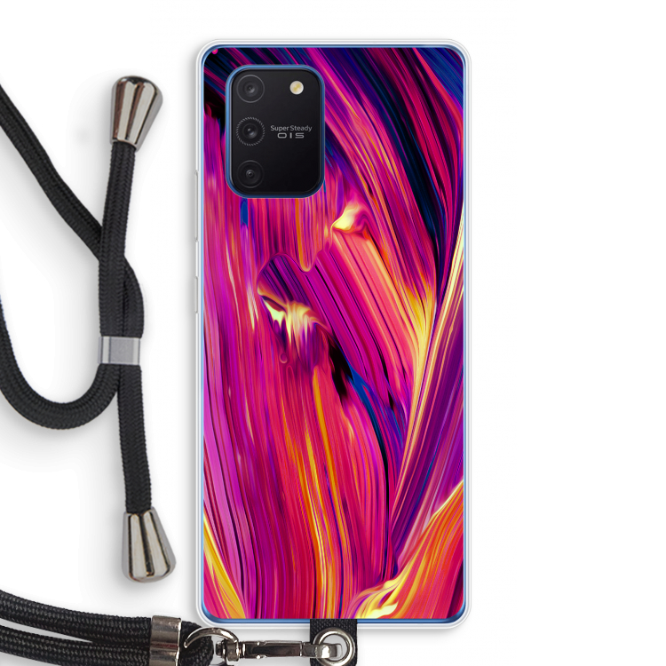 Phoenix: Samsung Galaxy Note 10 Lite Transparant Hoesje met koord