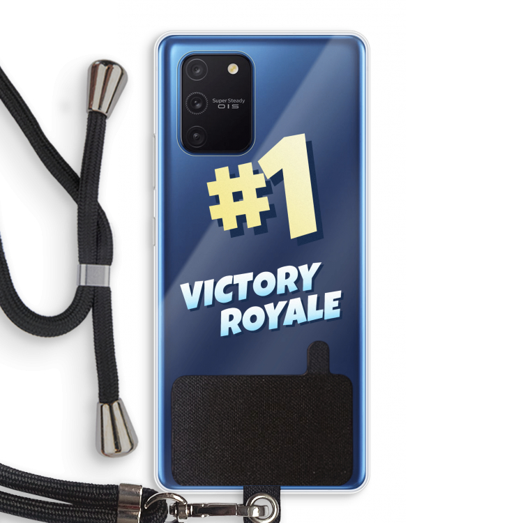Victory Royale: Samsung Galaxy Note 10 Lite Transparant Hoesje met koord