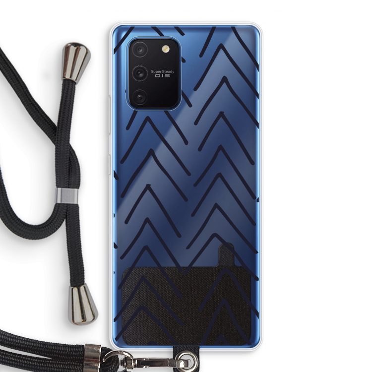 Marrakech Arrows: Samsung Galaxy Note 10 Lite Transparant Hoesje met koord