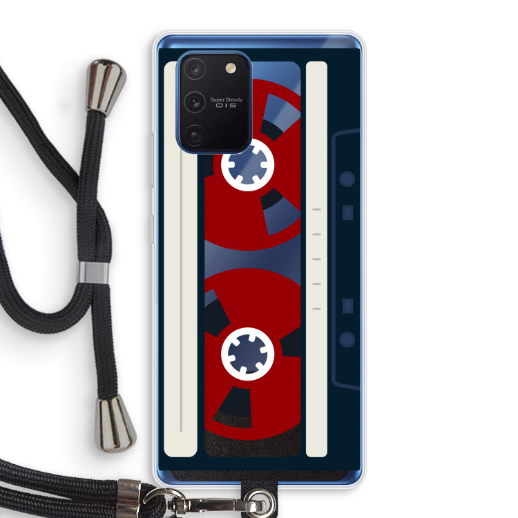 Here's your tape: Samsung Galaxy Note 10 Lite Transparant Hoesje met koord