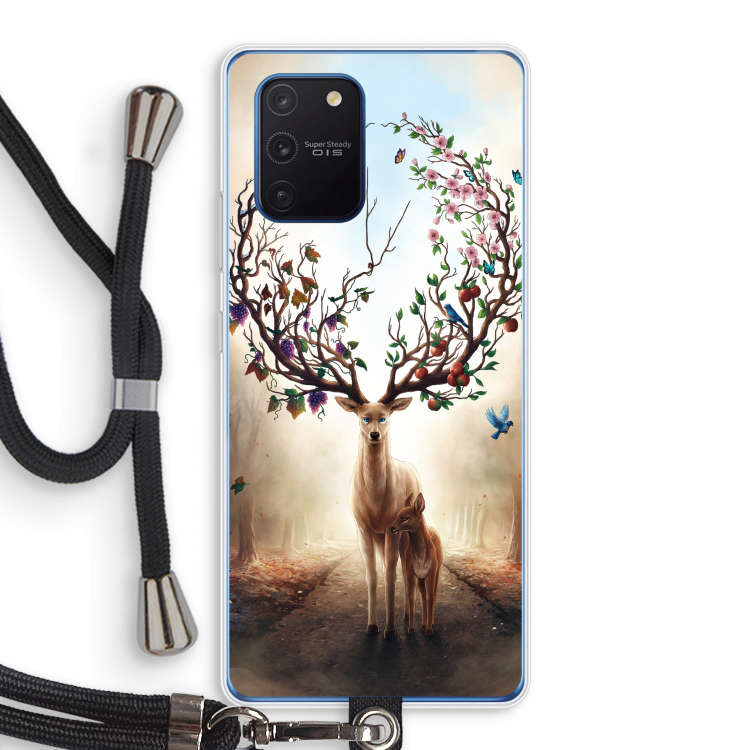 Seasons Change: Samsung Galaxy Note 10 Lite Transparant Hoesje met koord
