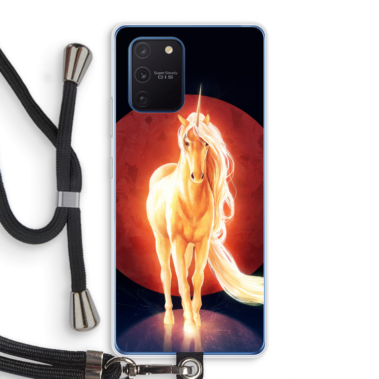 Last Unicorn: Samsung Galaxy Note 10 Lite Transparant Hoesje met koord