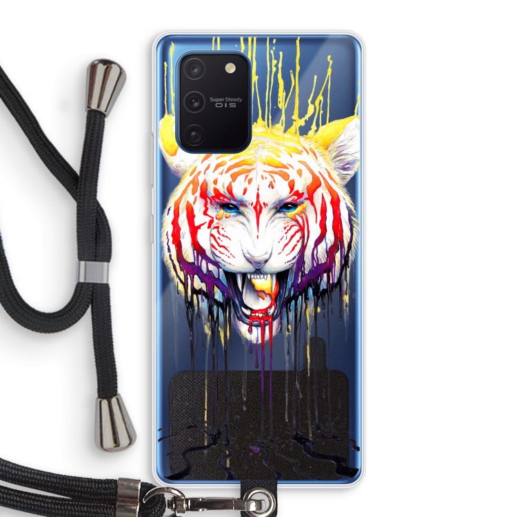 Fading: Samsung Galaxy Note 10 Lite Transparant Hoesje met koord