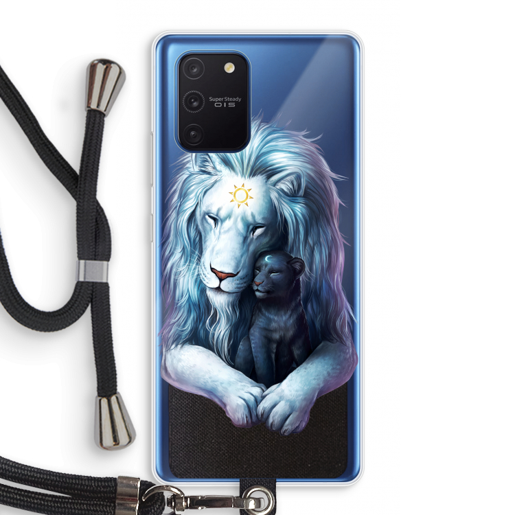 Child Of Light: Samsung Galaxy Note 10 Lite Transparant Hoesje met koord