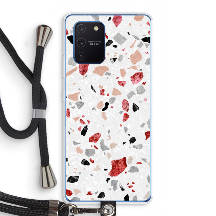 Terrazzo N°12: Samsung Galaxy Note 10 Lite Transparant Hoesje met koord