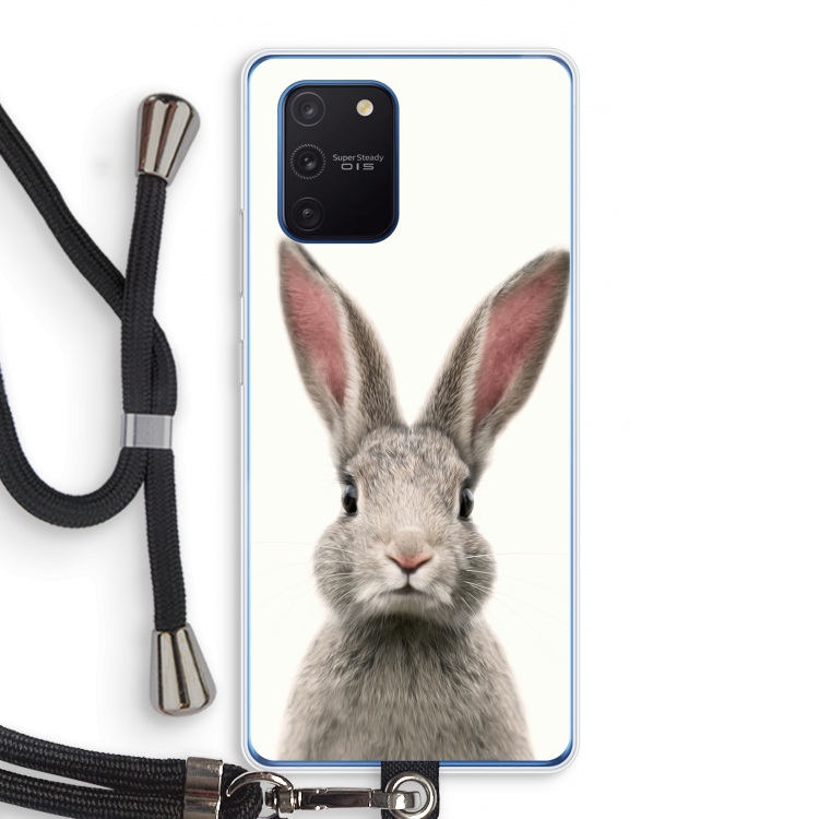 Daisy: Samsung Galaxy Note 10 Lite Transparant Hoesje met koord