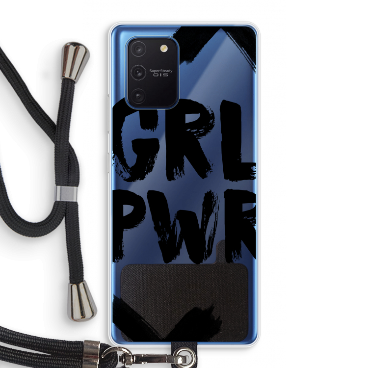 Girl Power #2: Samsung Galaxy Note 10 Lite Transparant Hoesje met koord