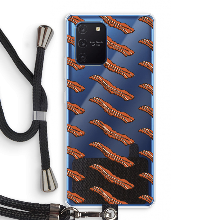 Bacon to my eggs #2: Samsung Galaxy Note 10 Lite Transparant Hoesje met koord
