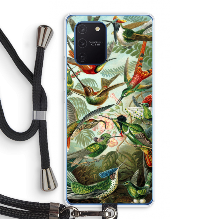 Haeckel Trochilidae: Samsung Galaxy Note 10 Lite Transparant Hoesje met koord
