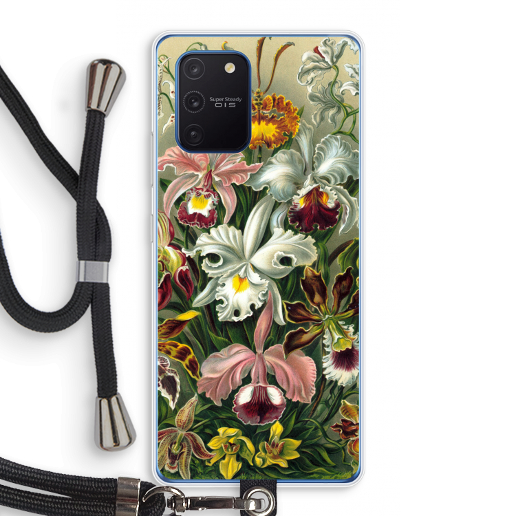 Haeckel Orchidae: Samsung Galaxy Note 10 Lite Transparant Hoesje met koord