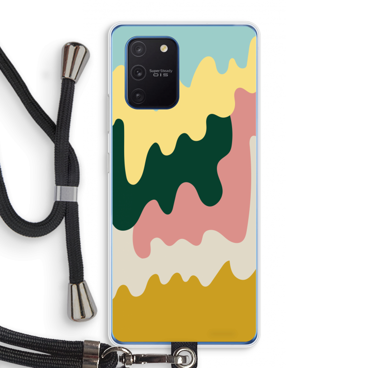 Baar B: Samsung Galaxy Note 10 Lite Transparant Hoesje met koord