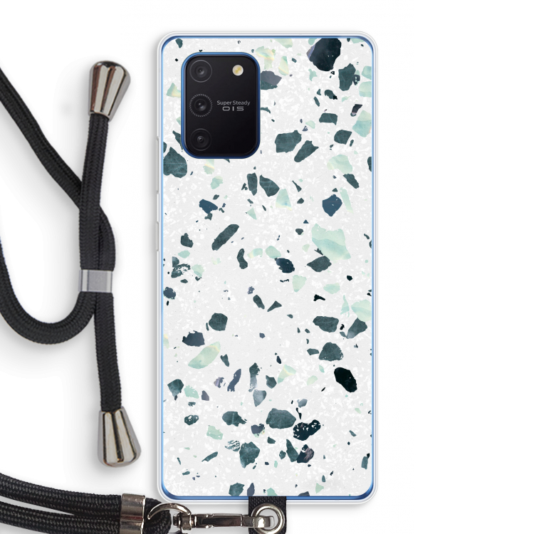 Terrazzo N°2: Samsung Galaxy Note 10 Lite Transparant Hoesje met koord