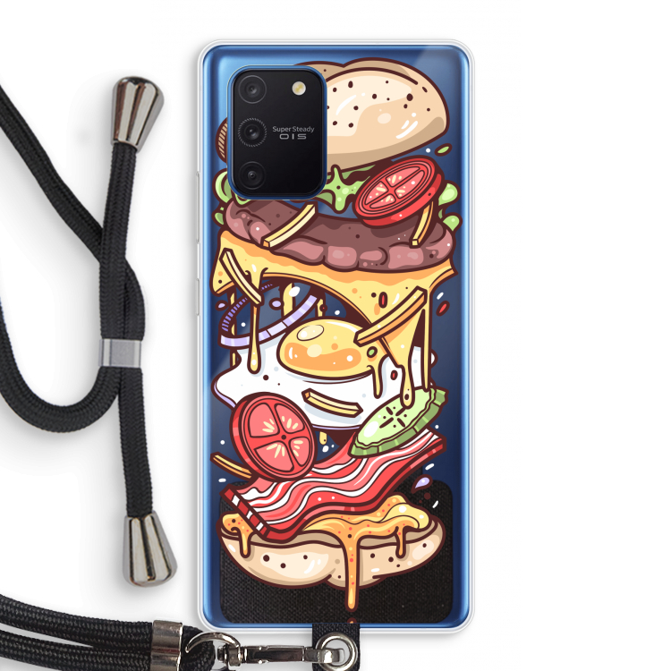 Diet Coke Please: Samsung Galaxy Note 10 Lite Transparant Hoesje met koord