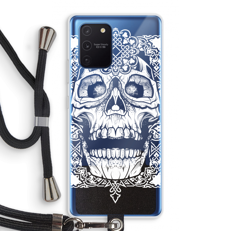 Seek & Destroy: Samsung Galaxy Note 10 Lite Transparant Hoesje met koord