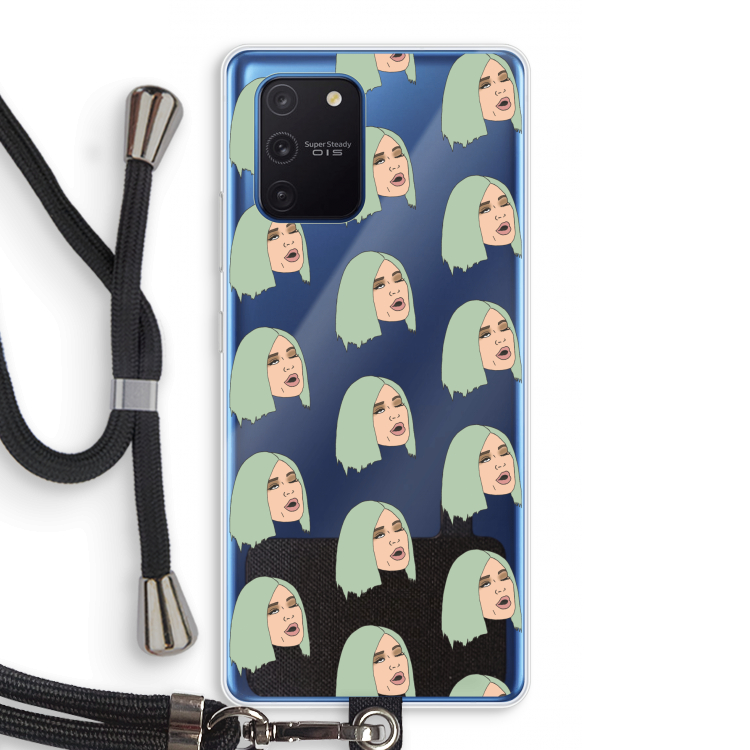 King Kylie: Samsung Galaxy Note 10 Lite Transparant Hoesje met koord