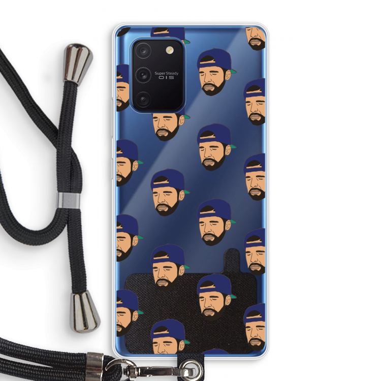 Drake Away: Samsung Galaxy Note 10 Lite Transparant Hoesje met koord