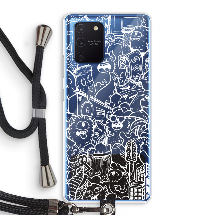 Vexx City #2: Samsung Galaxy Note 10 Lite Transparant Hoesje met koord