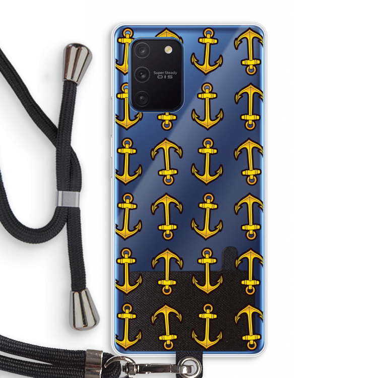 Musketon Anchor: Samsung Galaxy Note 10 Lite Transparant Hoesje met koord