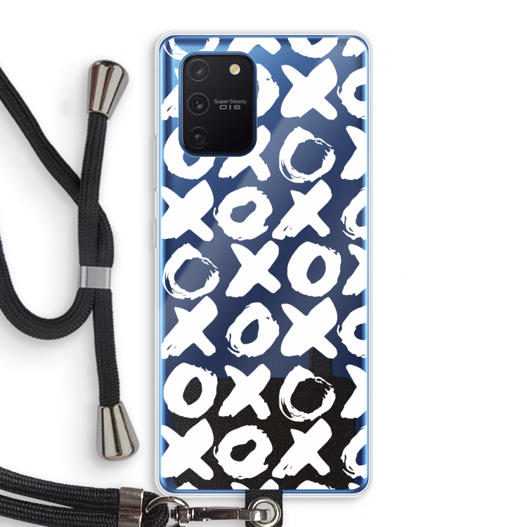 XOXO: Samsung Galaxy Note 10 Lite Transparant Hoesje met koord