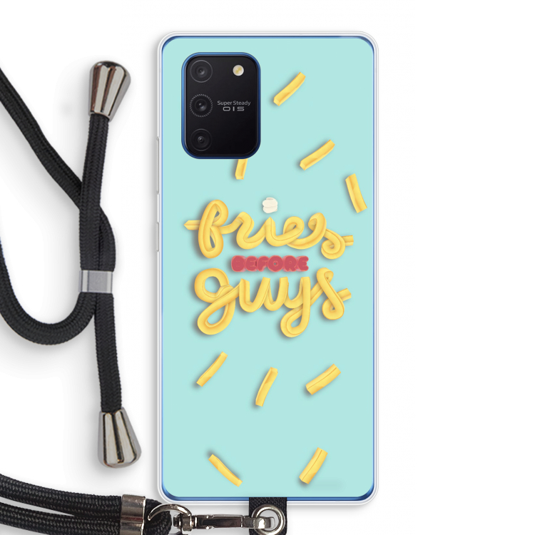 Always fries: Samsung Galaxy Note 10 Lite Transparant Hoesje met koord