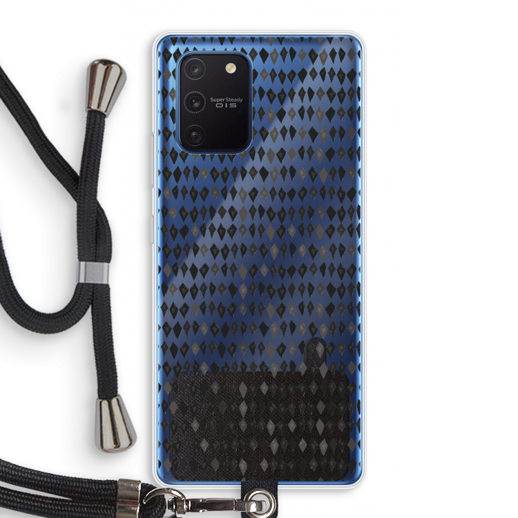 Crazy shapes: Samsung Galaxy Note 10 Lite Transparant Hoesje met koord