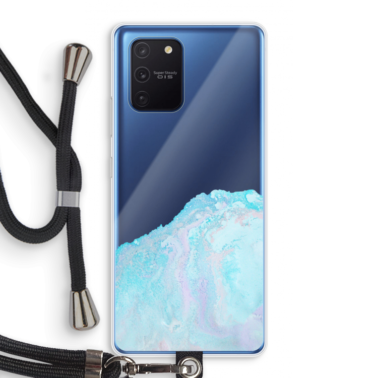 Fantasie pastel: Samsung Galaxy Note 10 Lite Transparant Hoesje met koord