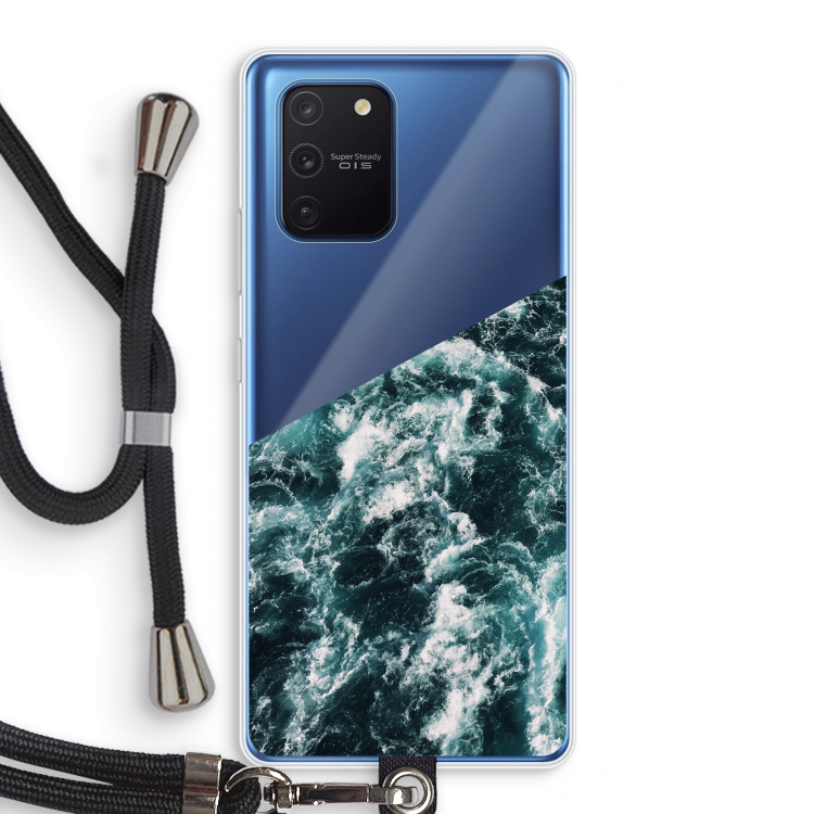 Zee golf: Samsung Galaxy Note 10 Lite Transparant Hoesje met koord