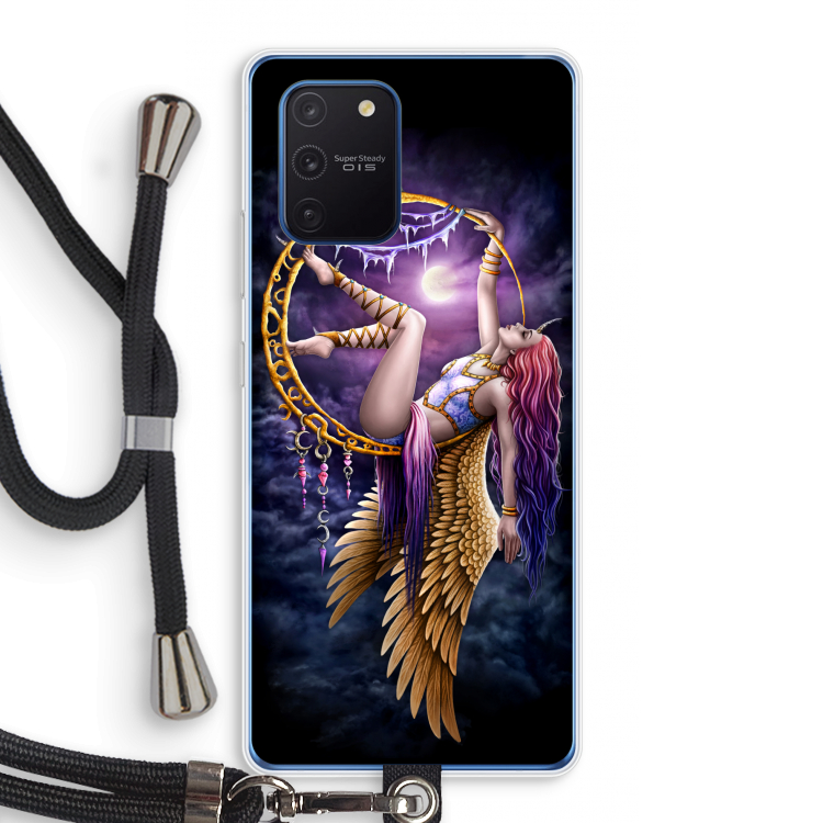 Aerial Angel: Samsung Galaxy Note 10 Lite Transparant Hoesje met koord