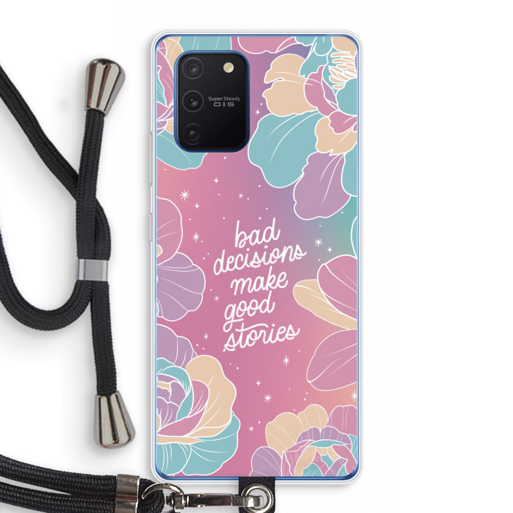 Good stories: Samsung Galaxy Note 10 Lite Transparant Hoesje met koord
