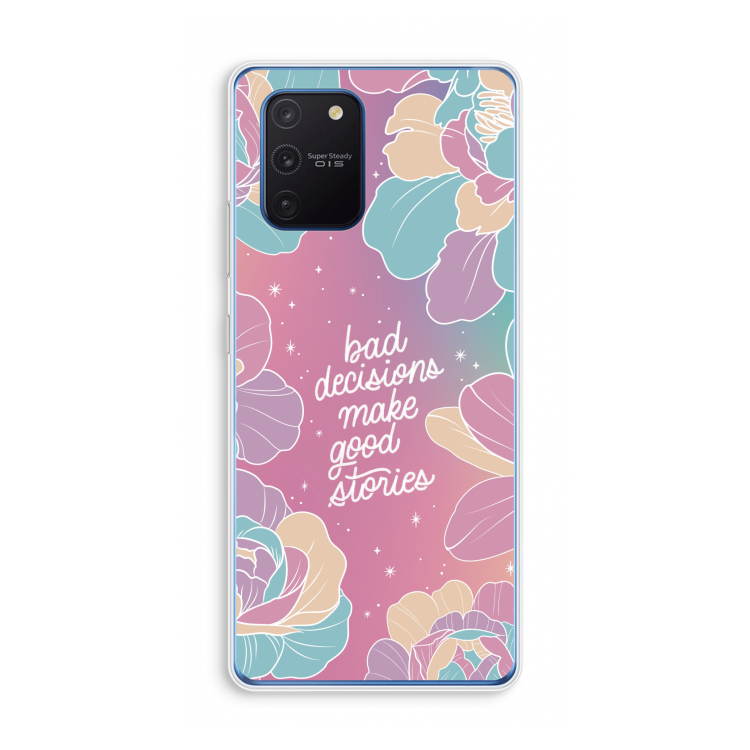 Good stories: Samsung Galaxy Note 10 Lite Transparant Hoesje