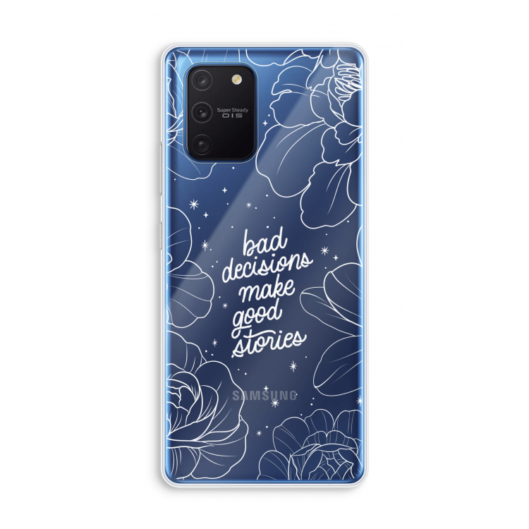 Good stories: Samsung Galaxy Note 10 Lite Transparant Hoesje