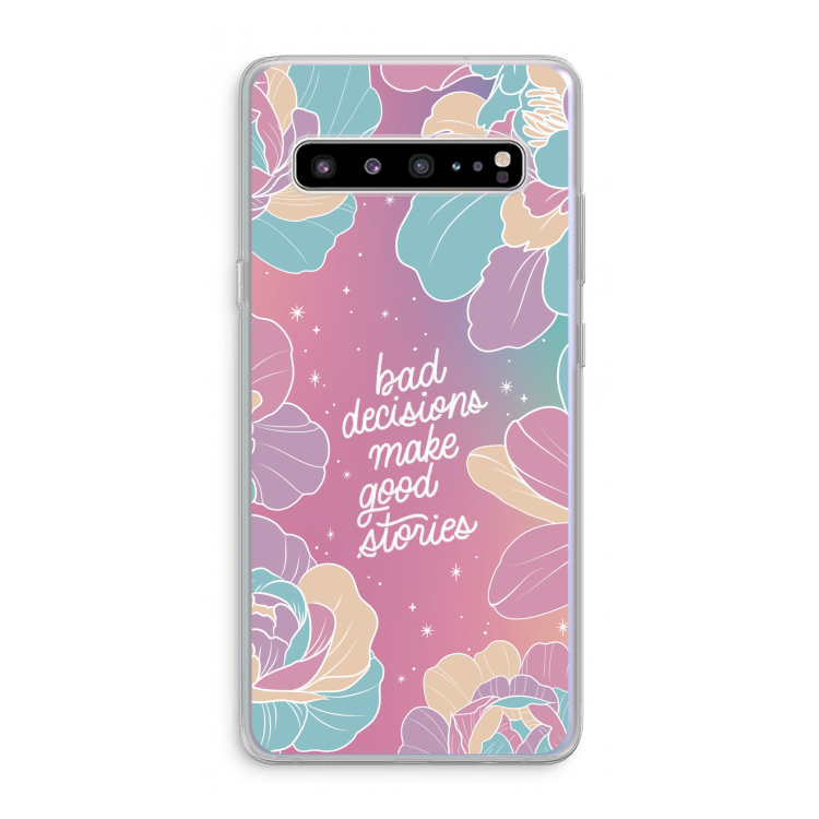 Good stories: Samsung Galaxy S10 5G Transparant Hoesje