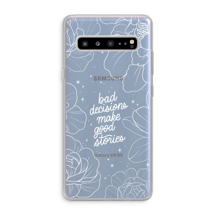 Good stories: Samsung Galaxy S10 5G Transparant Hoesje