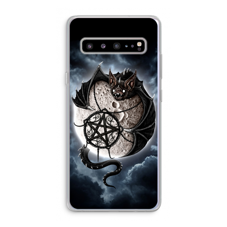 Volle maan: Samsung Galaxy S10 5G Transparant Hoesje