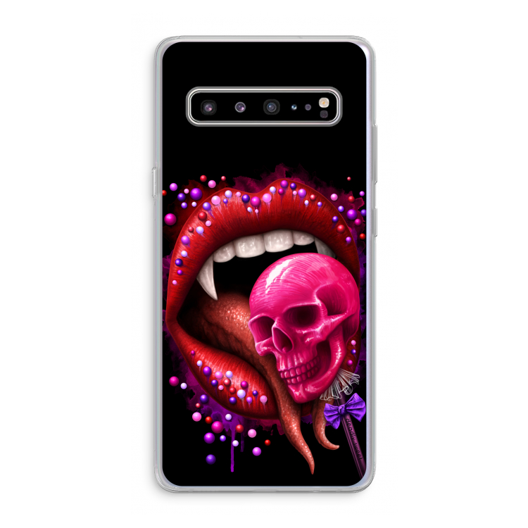 Dodelijk zoet: Samsung Galaxy S10 5G Transparant Hoesje