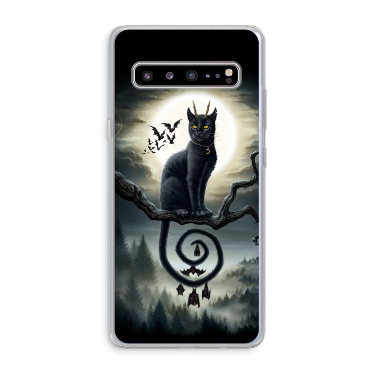 Moonlight Companions: Samsung Galaxy S10 5G Transparant Hoesje