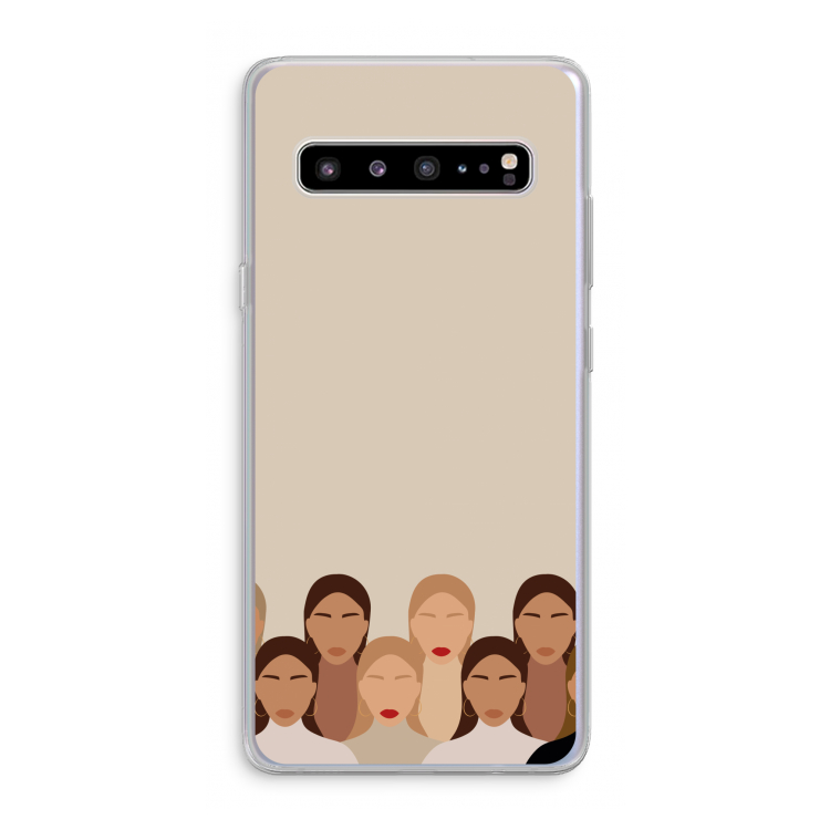Girls girls girls: Samsung Galaxy S10 5G Transparant Hoesje
