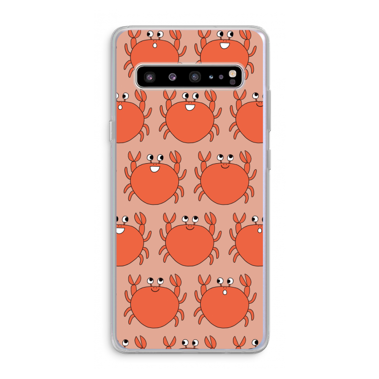 Krab: Samsung Galaxy S10 5G Transparant Hoesje