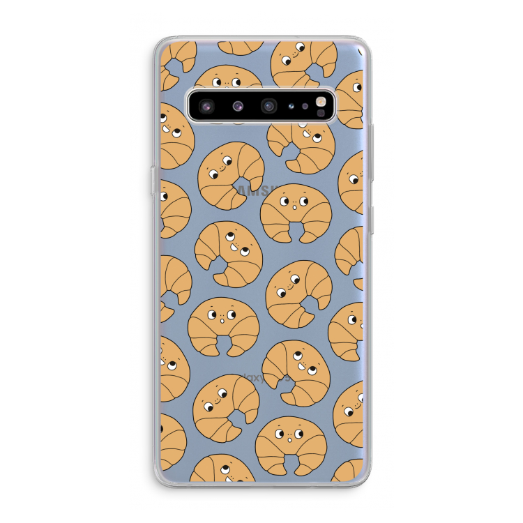 Croissant: Samsung Galaxy S10 5G Transparant Hoesje