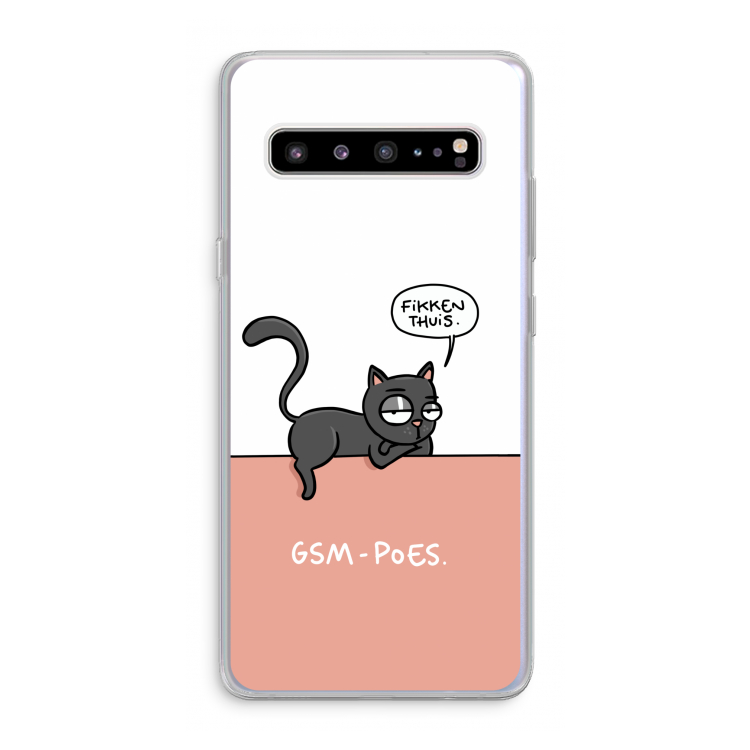GSM poes: Samsung Galaxy S10 5G Transparant Hoesje