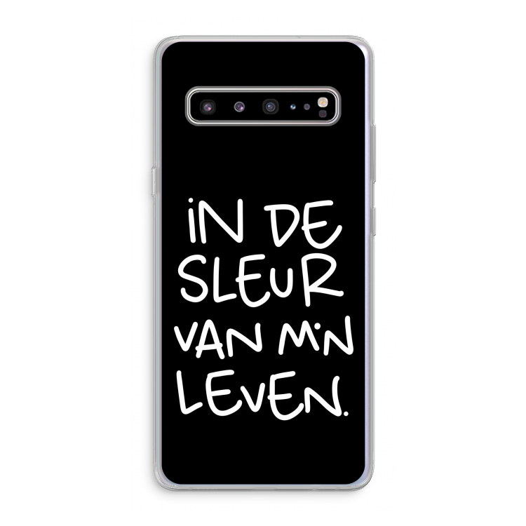 De Sleur: Samsung Galaxy S10 5G Transparant Hoesje