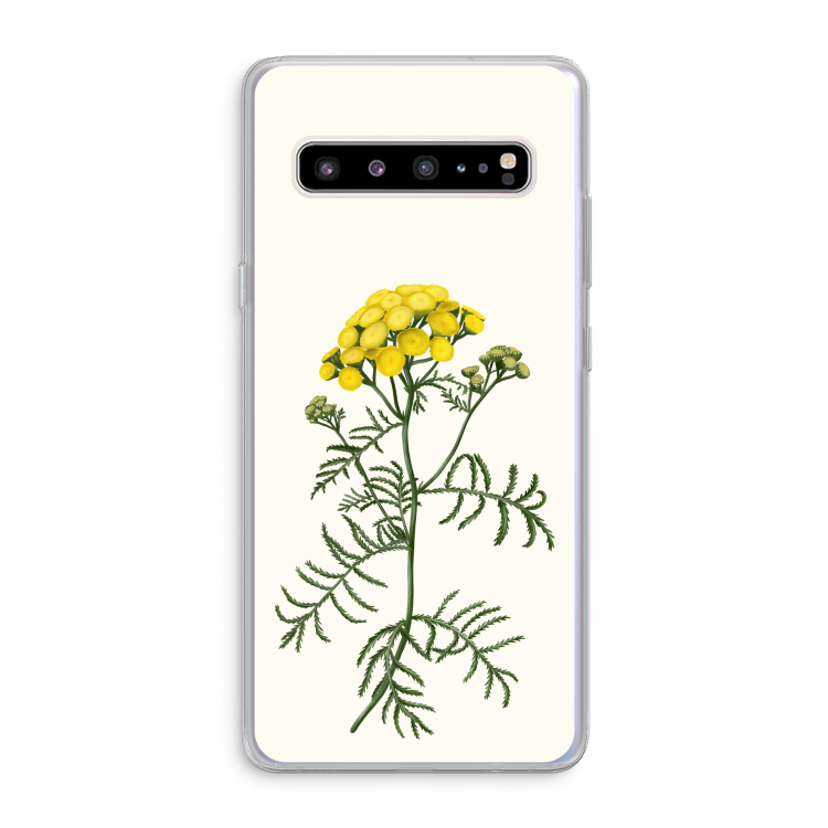 Tansy: Samsung Galaxy S10 5G Transparant Hoesje