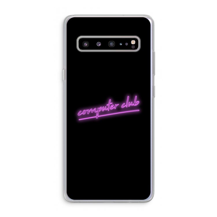 Vice Black: Samsung Galaxy S10 5G Transparant Hoesje