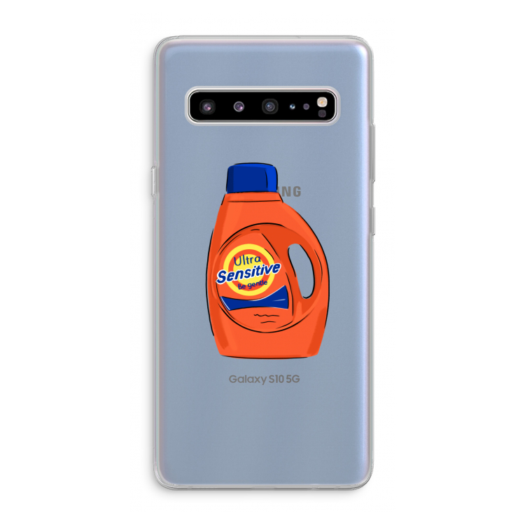 Ultra Sensitive: Samsung Galaxy S10 5G Transparant Hoesje