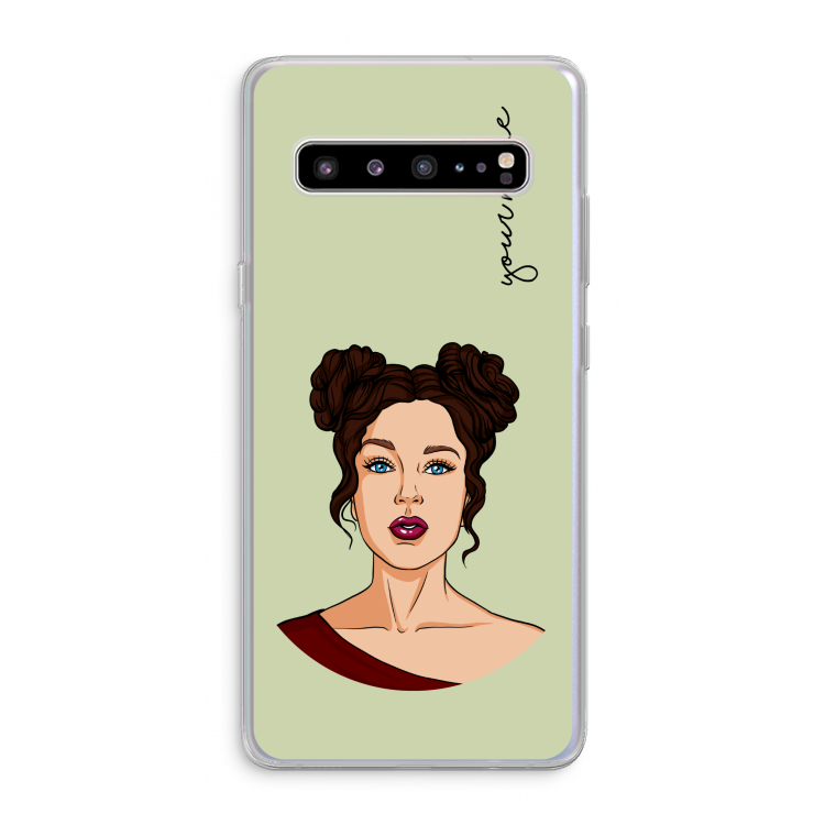 Pop-Art Creator: Samsung Galaxy S10 5G Transparant Hoesje