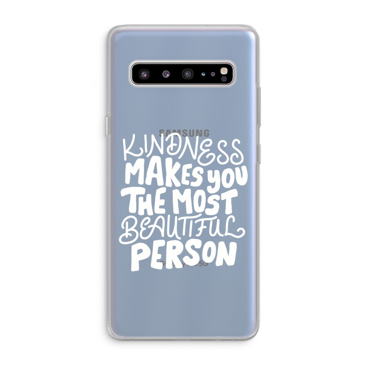 The prettiest: Samsung Galaxy S10 5G Transparant Hoesje