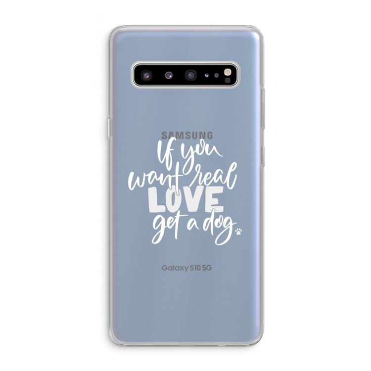 Partner in crime: Samsung Galaxy S10 5G Transparant Hoesje